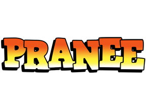 Pranee sunset logo