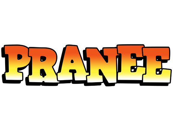 Pranee sunset logo