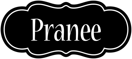 Pranee welcome logo