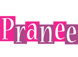 Pranee whine logo