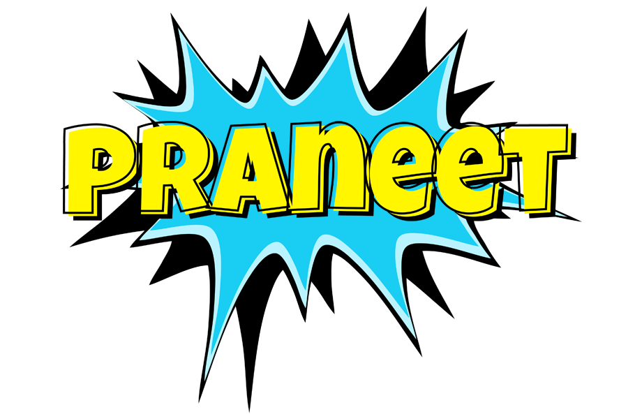 Praneet amazing logo