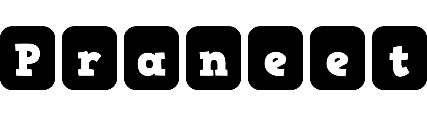 Praneet box logo