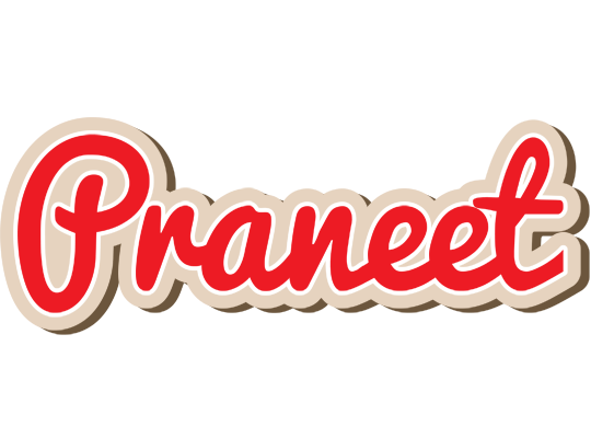 Praneet chocolate logo