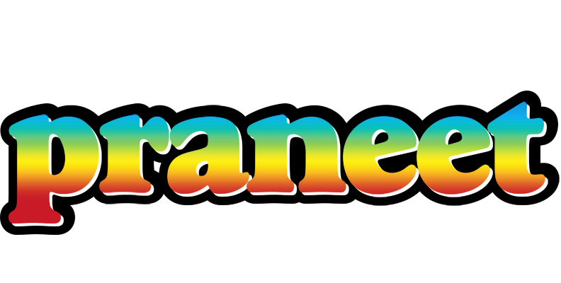 Praneet color logo