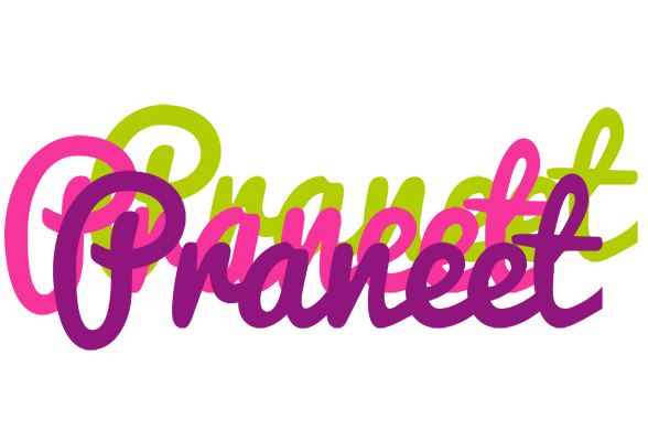 Praneet flowers logo