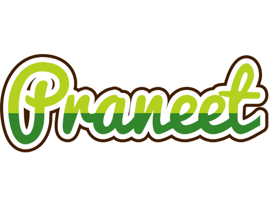 Praneet golfing logo