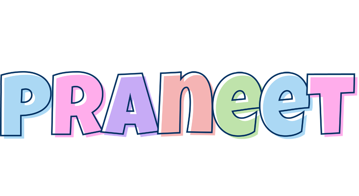 Praneet pastel logo