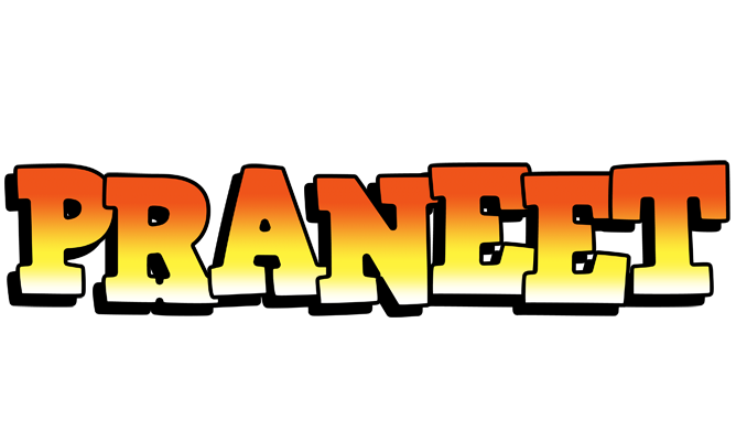 Praneet sunset logo