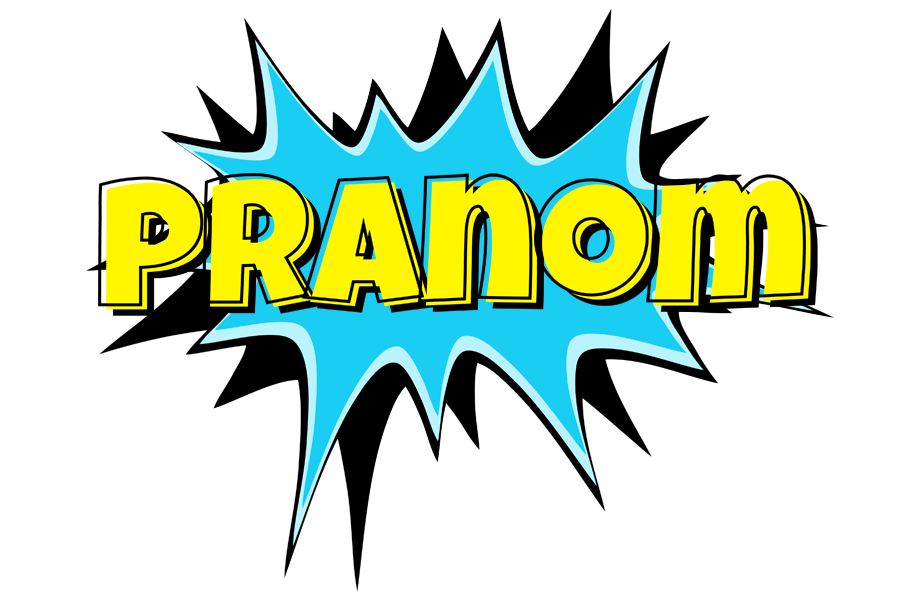 Pranom amazing logo