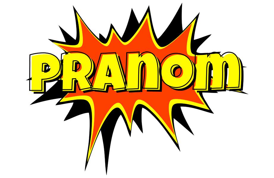 Pranom bazinga logo