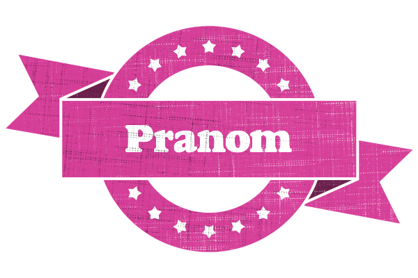 Pranom beauty logo
