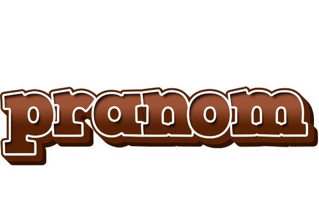 Pranom brownie logo