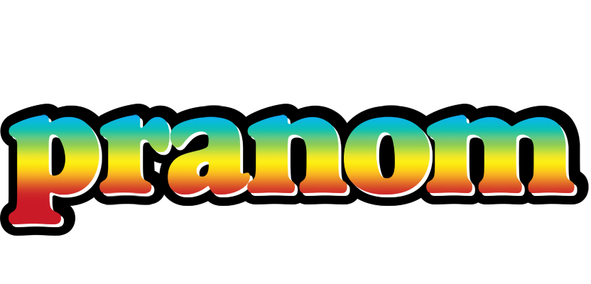 Pranom color logo