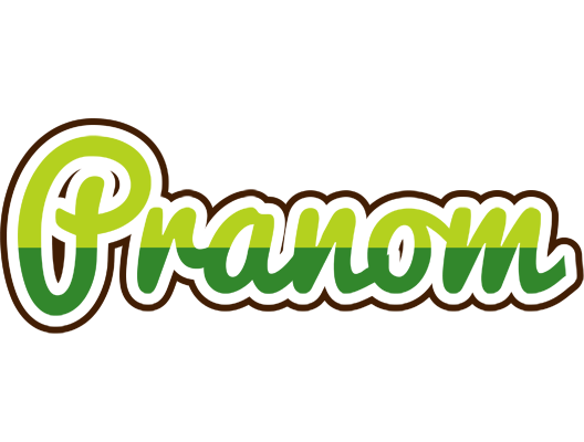 Pranom golfing logo