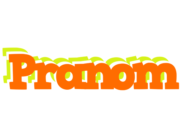 Pranom healthy logo