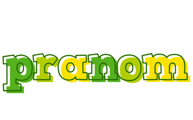 Pranom juice logo