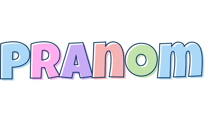 Pranom pastel logo