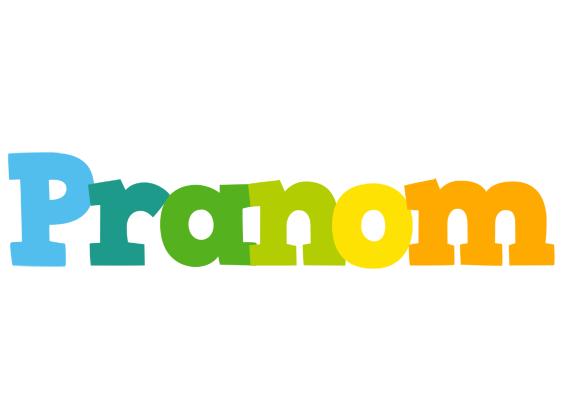 Pranom rainbows logo