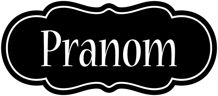 Pranom welcome logo