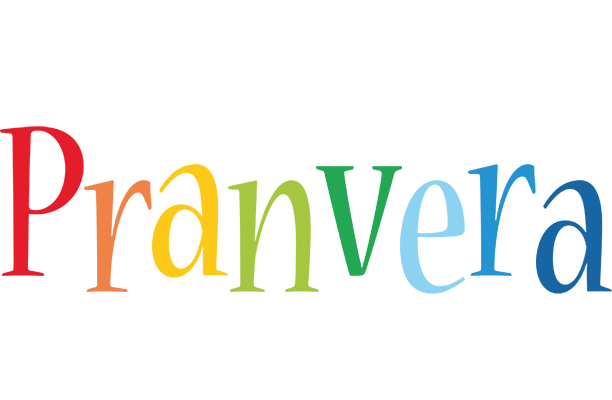 Pranvera birthday logo