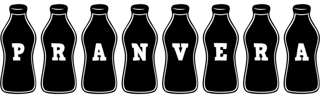 Pranvera bottle logo