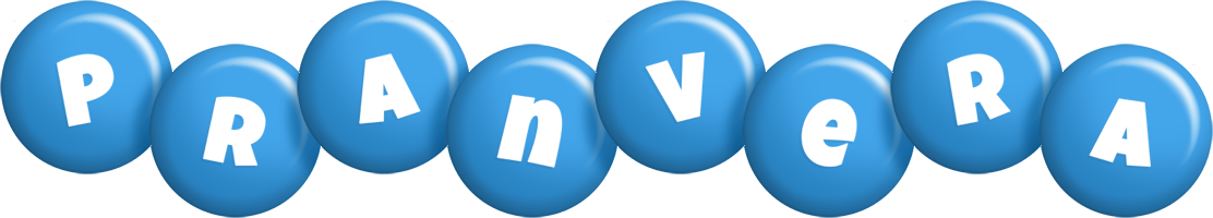 Pranvera candy-blue logo