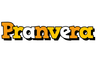 Pranvera cartoon logo