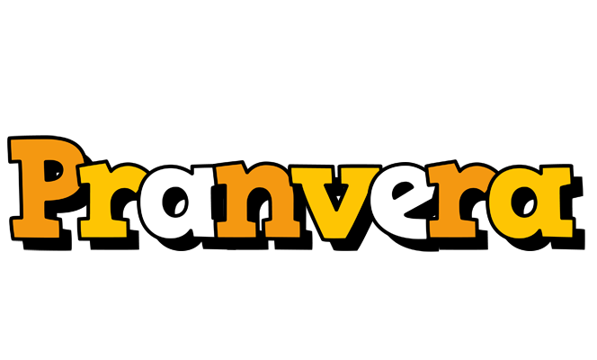 Pranvera cartoon logo