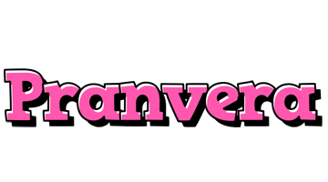 Pranvera girlish logo