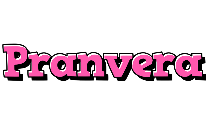 Pranvera girlish logo