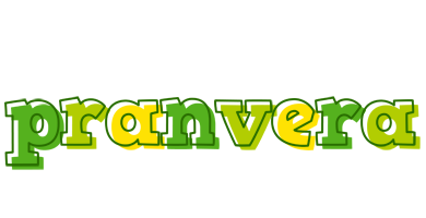 Pranvera juice logo