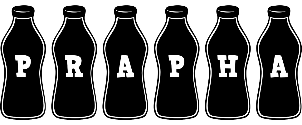 Prapha bottle logo