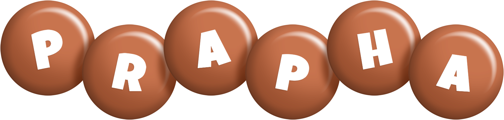 Prapha candy-brown logo