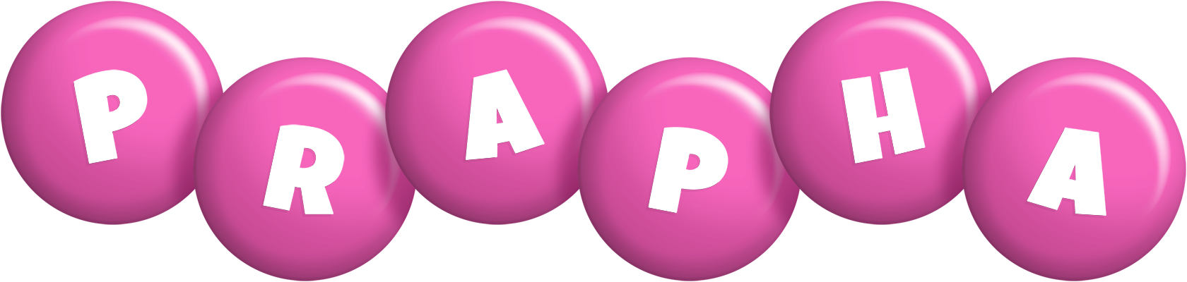 Prapha candy-pink logo