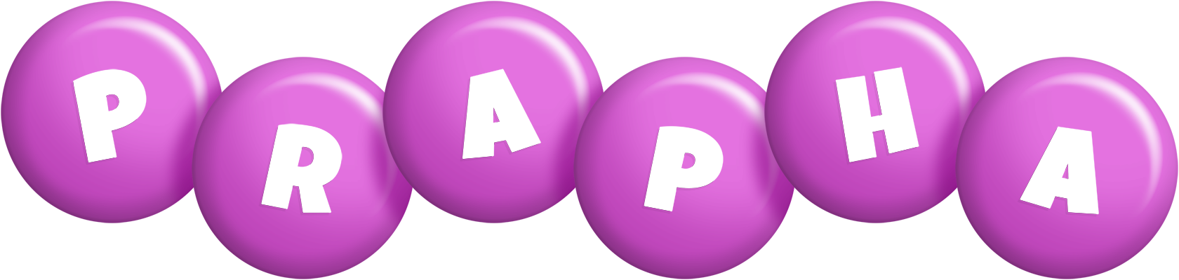 Prapha candy-purple logo