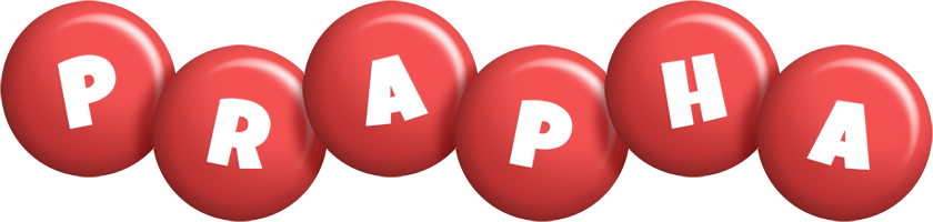 Prapha candy-red logo