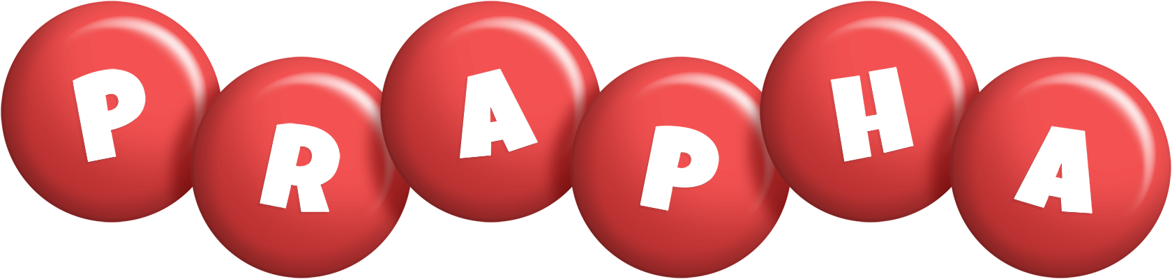 Prapha candy-red logo