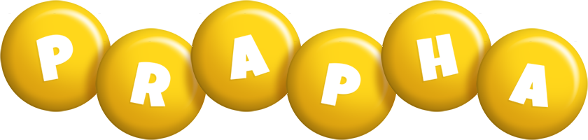 Prapha candy-yellow logo