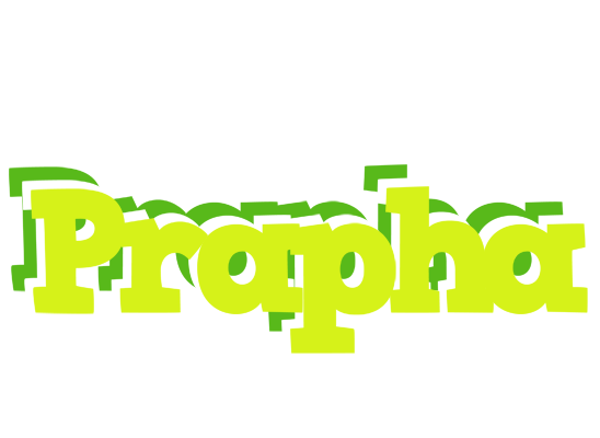 Prapha citrus logo