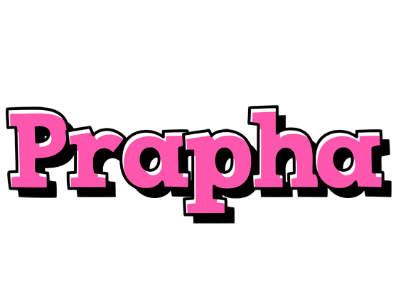 Prapha girlish logo