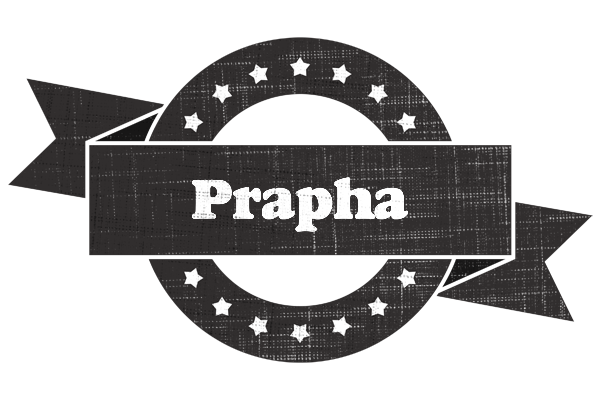 Prapha grunge logo
