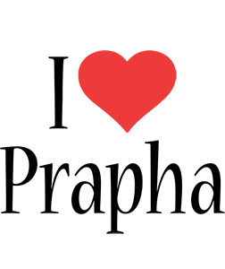 Prapha i-love logo