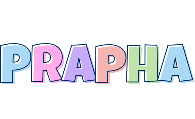 Prapha pastel logo