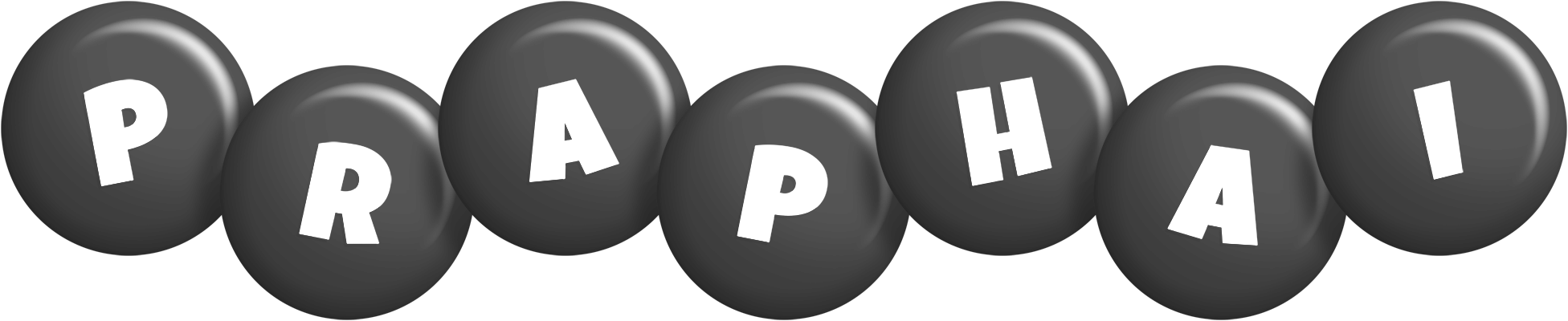 Praphai candy-black logo