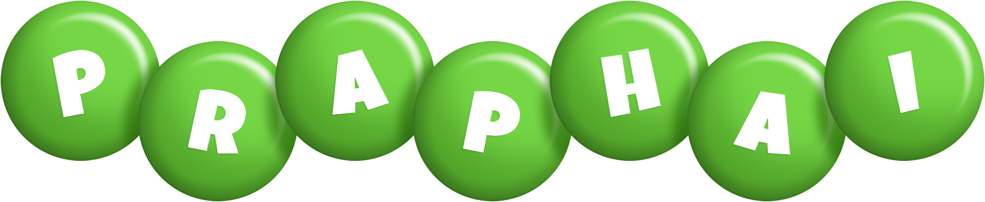 Praphai candy-green logo