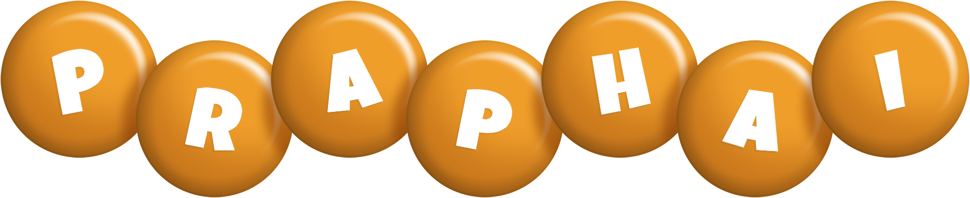 Praphai candy-orange logo