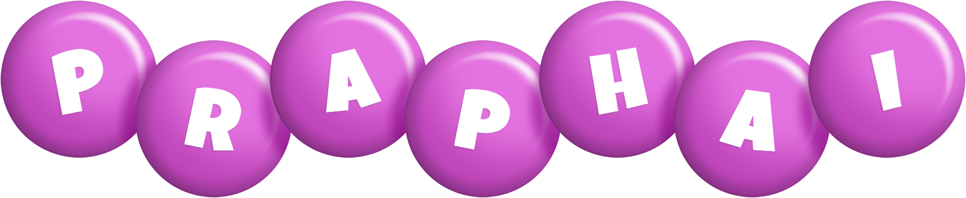 Praphai candy-purple logo