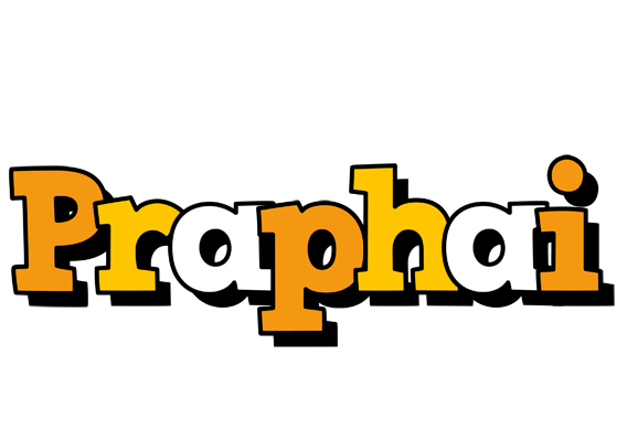 Praphai cartoon logo