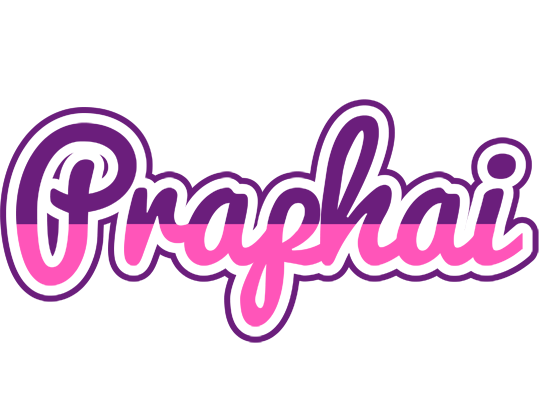 Praphai cheerful logo