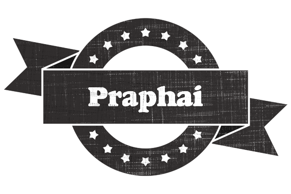 Praphai grunge logo